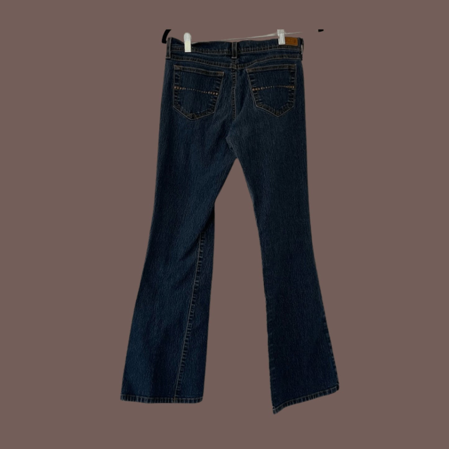 Vintage GLO Low-Rise Flared Jeans – Y2K Dark Wash