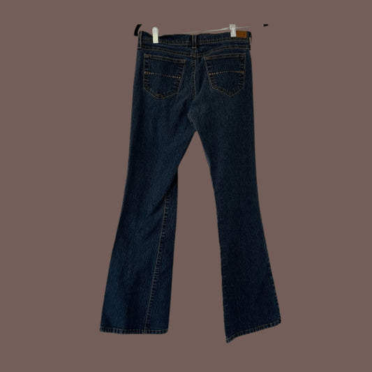 Vintage GLO Low-Rise Flared Jeans – Y2K Dark Wash