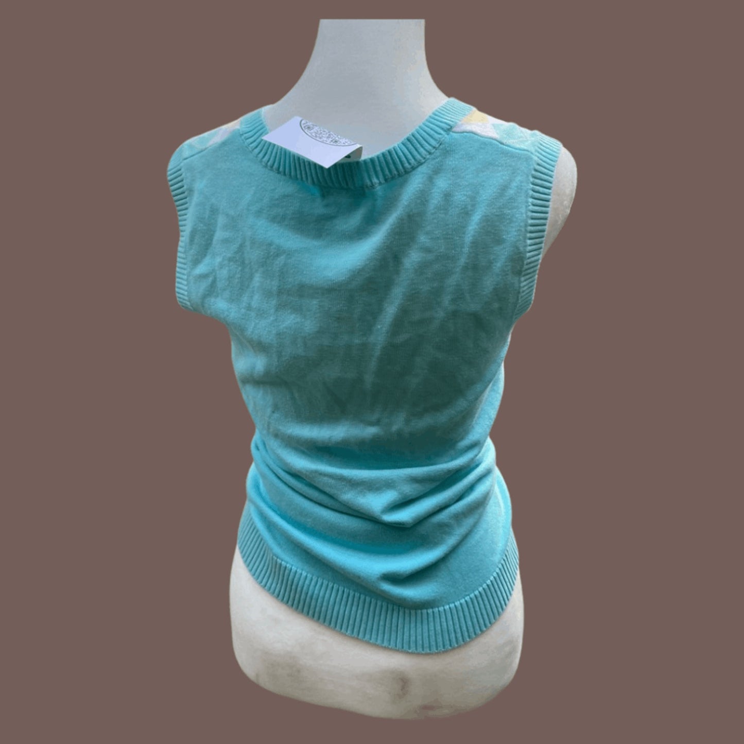 Vintage IZOD Argyle Knit Vest – Y2K Light Academia