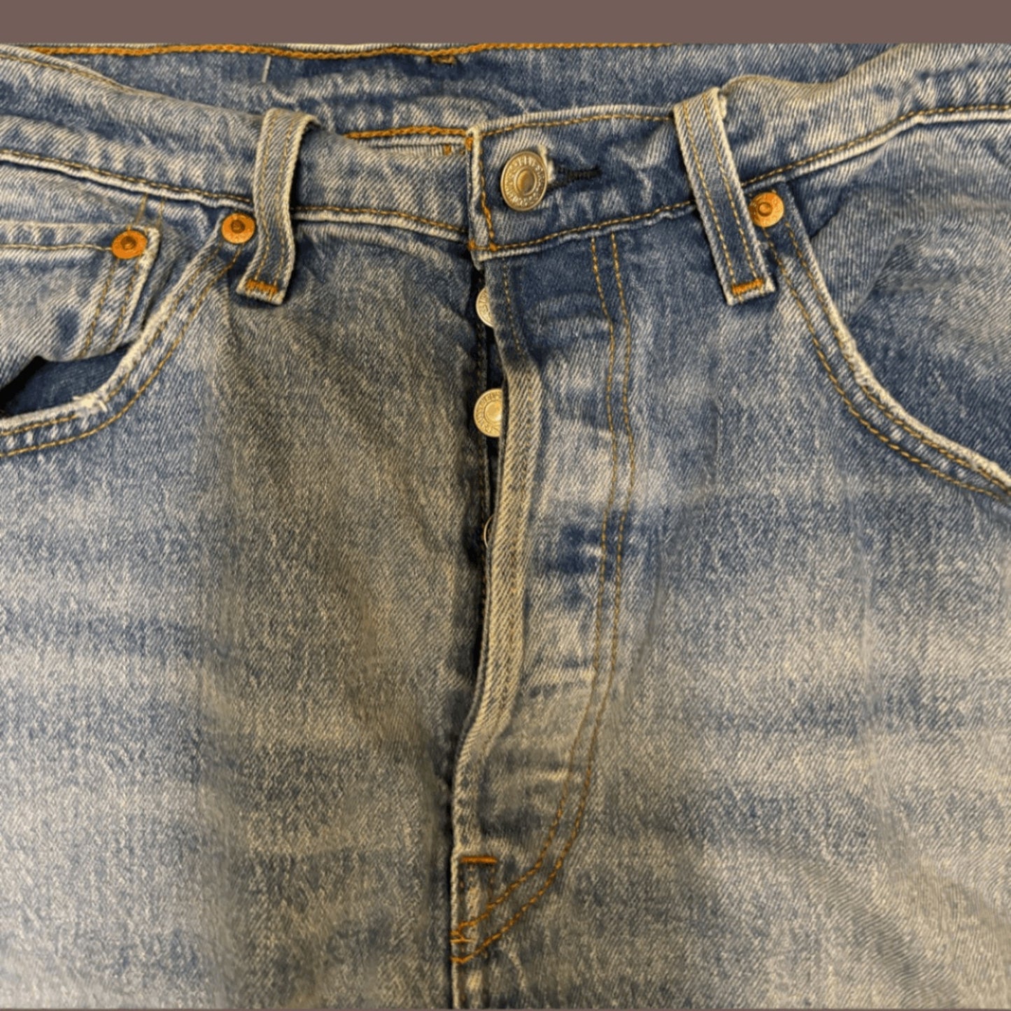 Levi’s Premium 501S Big E Revival Jeans – Distressed Grunge Classic
