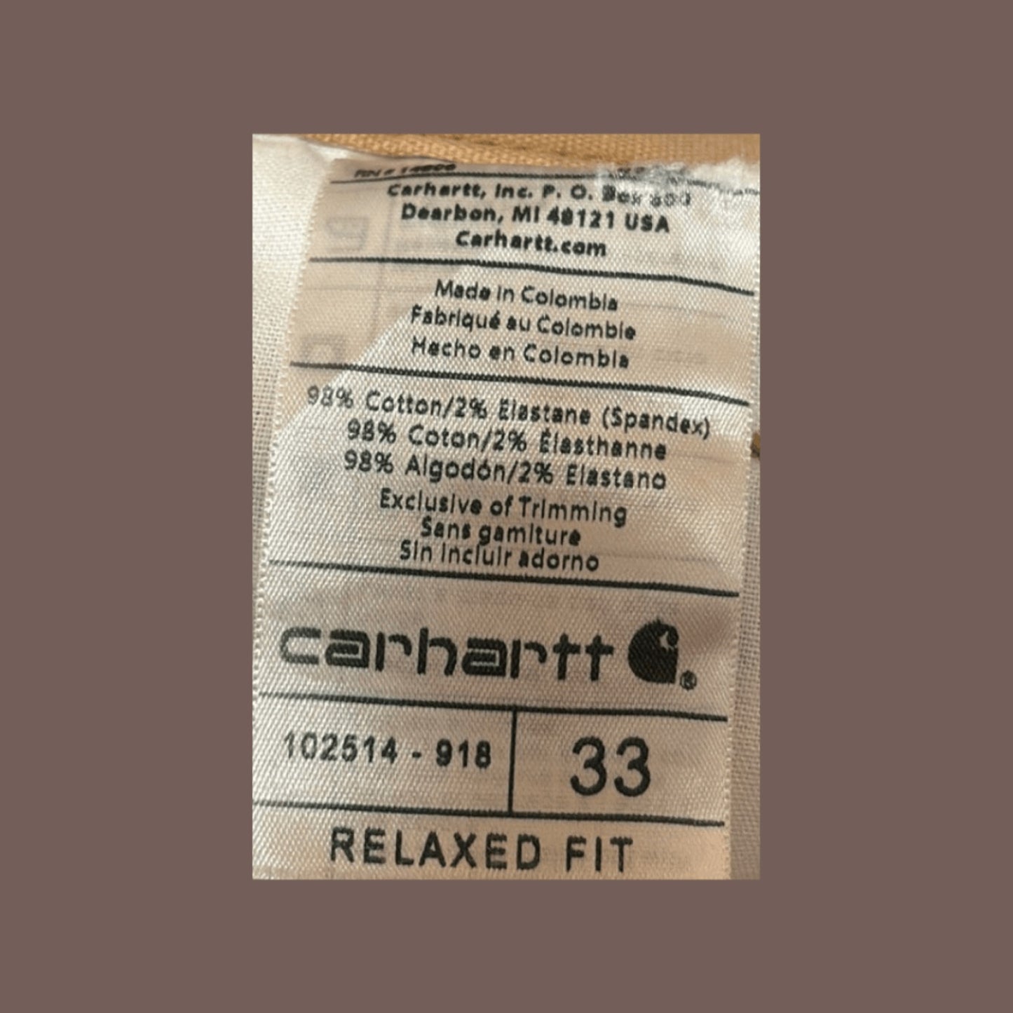 Vintage Carhartt Duck Canvas Work Shorts – Rugged Essential