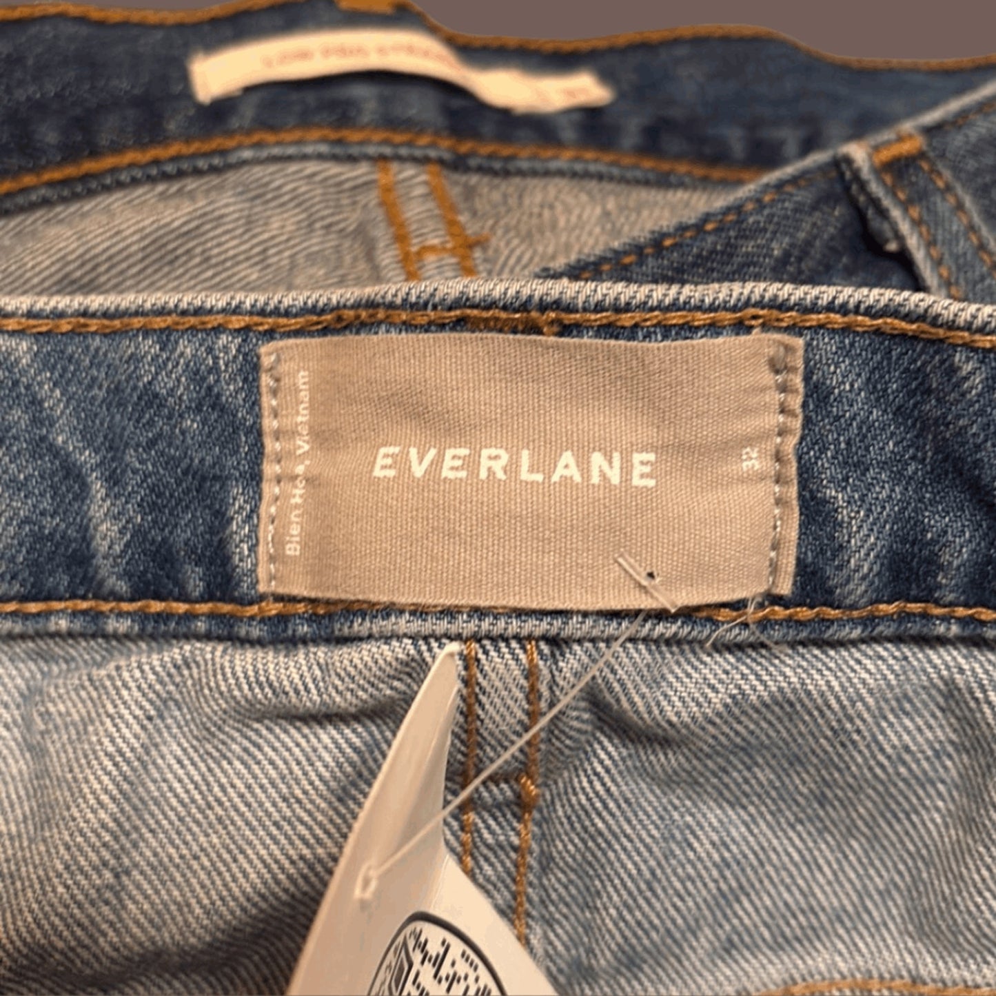 Everlane Light Wash Denim Mini Skirt – Size 12