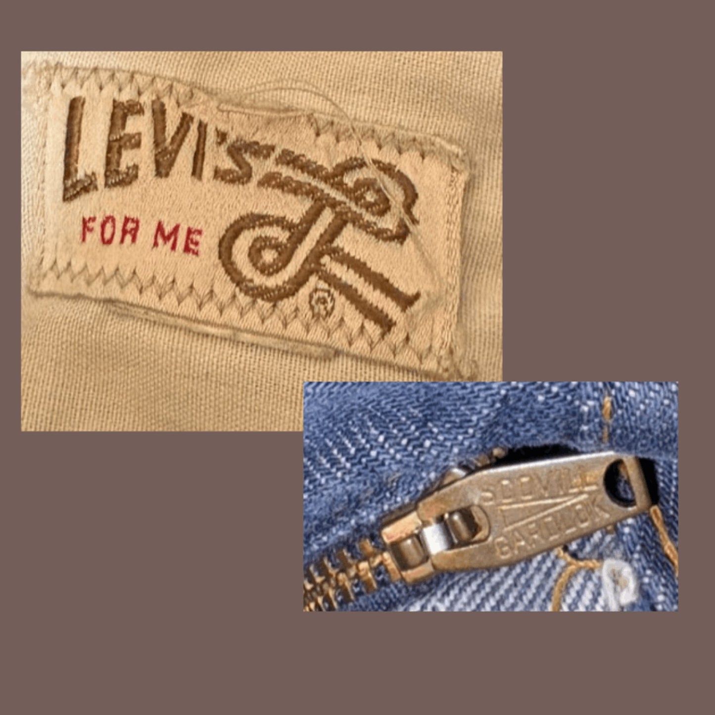 Vintage Levi’s For Me Denim A-Line Skirt – 70s Archival Piece