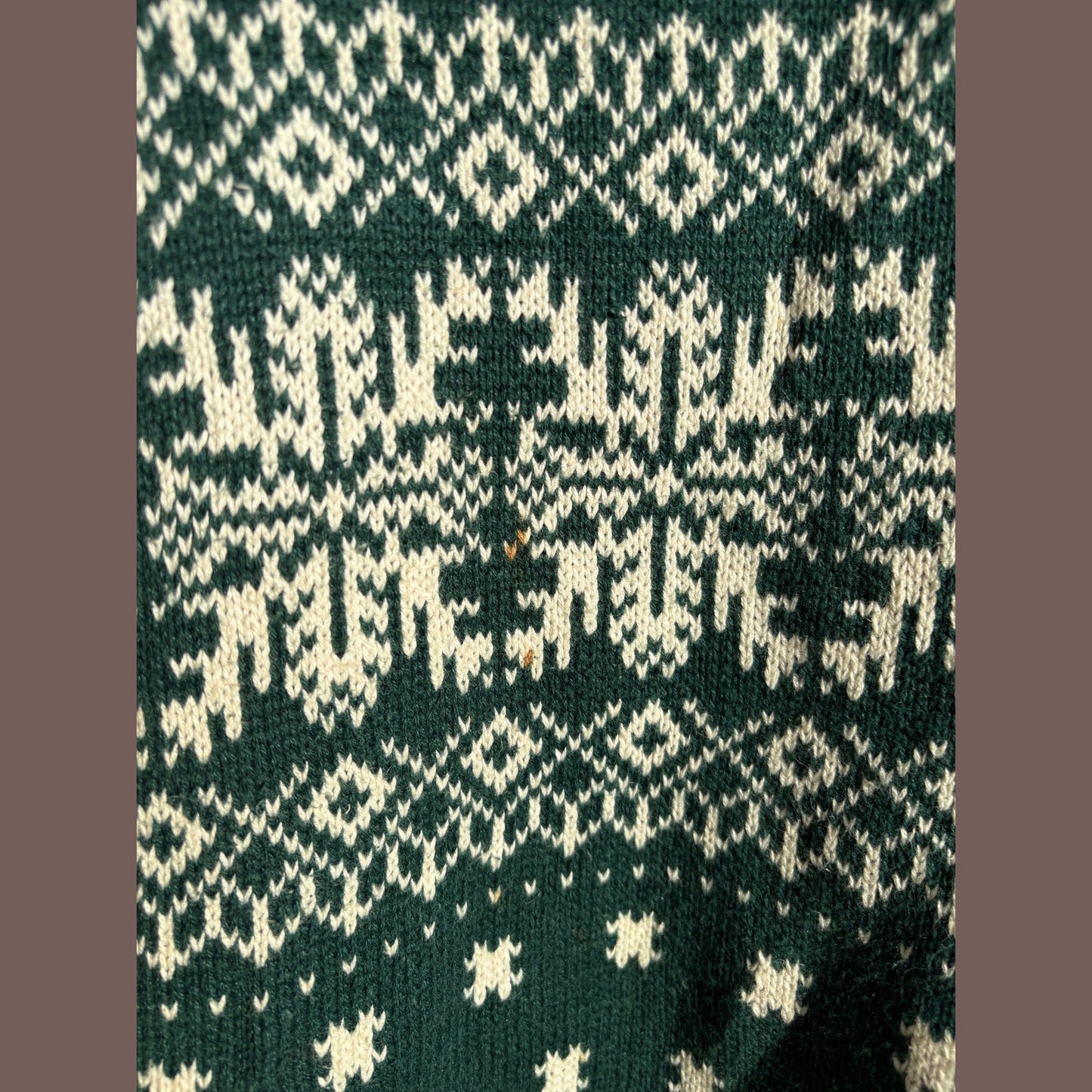 Vintage Muskoka Lakes Nordic Sweater – Cozy Cabin Core