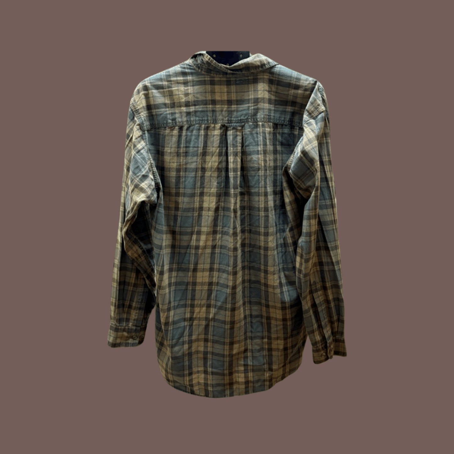 Vintage Red Head Green Plaid Button-Up Shirt – Rustic Workwear