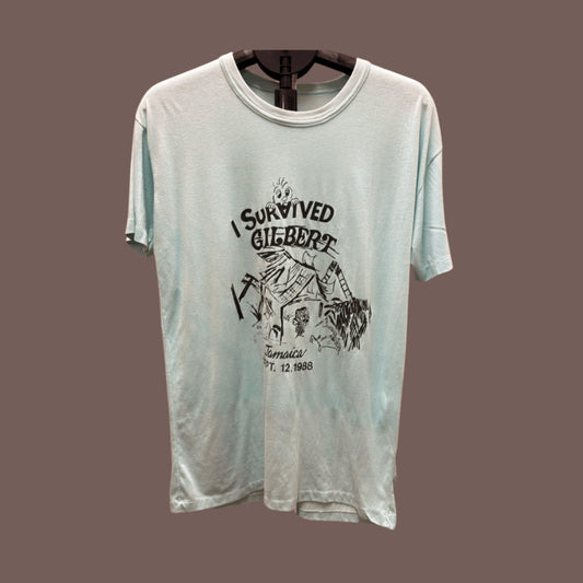 Vintage Jamaica “I Survived Hurricane Gilbert” T‑Shirt – Size XL