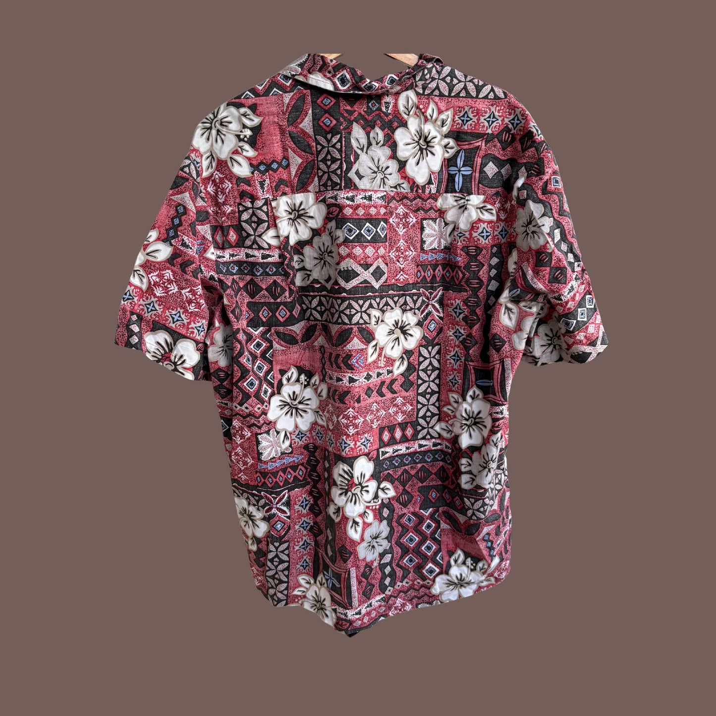 Vintage Koko Head Hawaiian Shirt – Tropical Patchwork Aloha