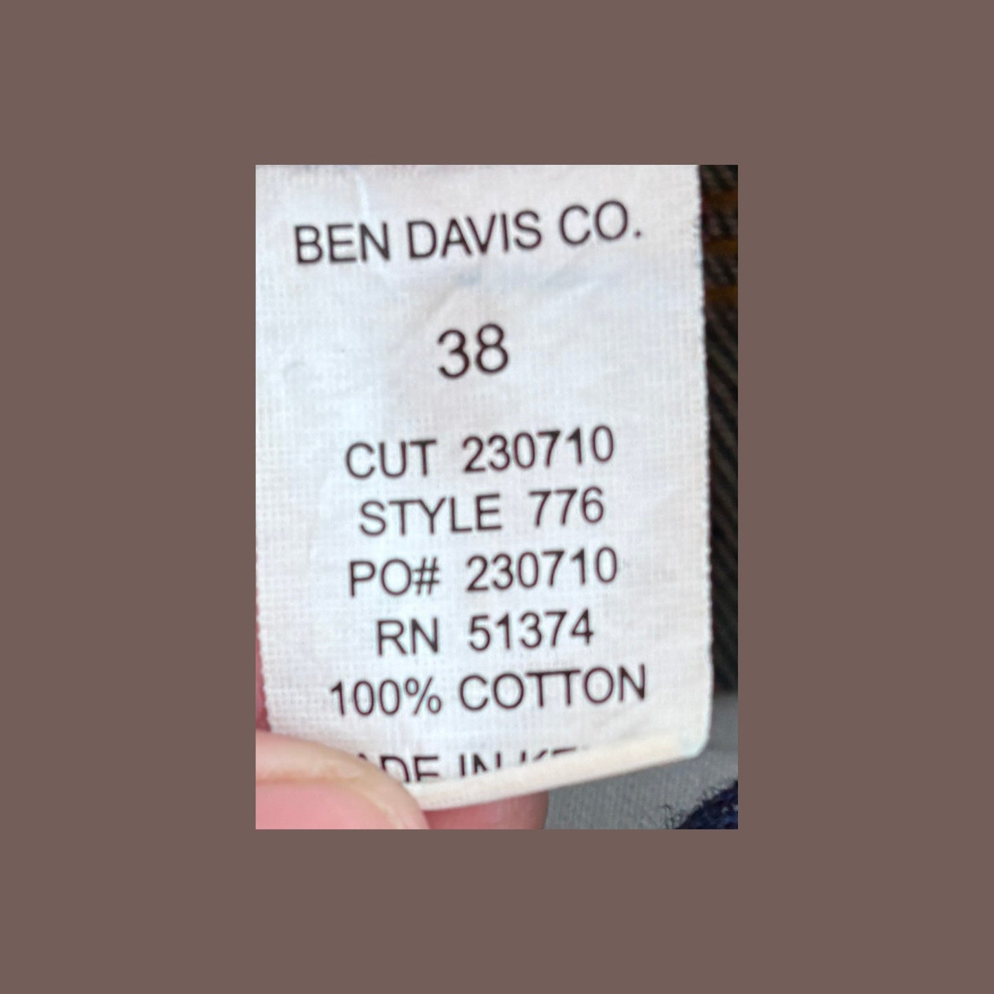 Vintage Ben Davis Carpenter Jeans – Workwear Utility