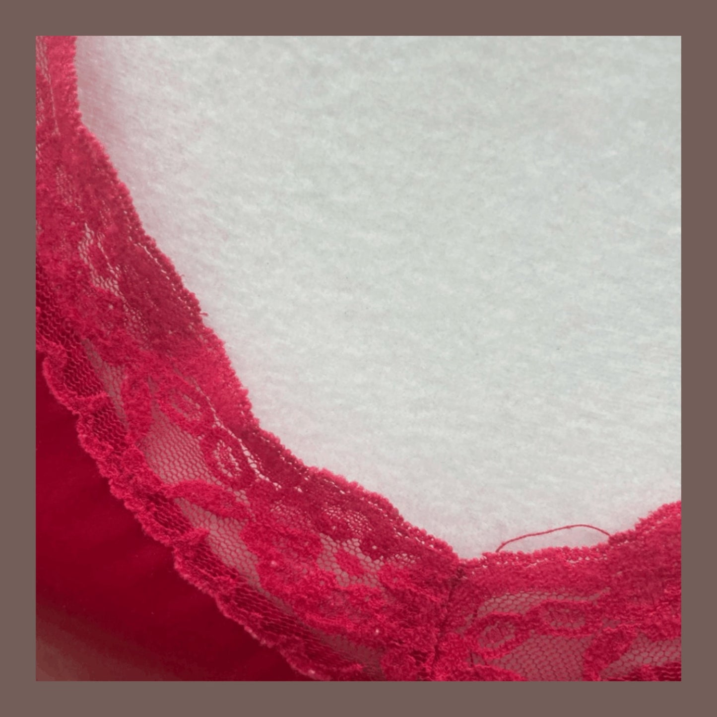 Vintage Gilligan & O’Malley Lace Slip Dress – Red Romantic Layer