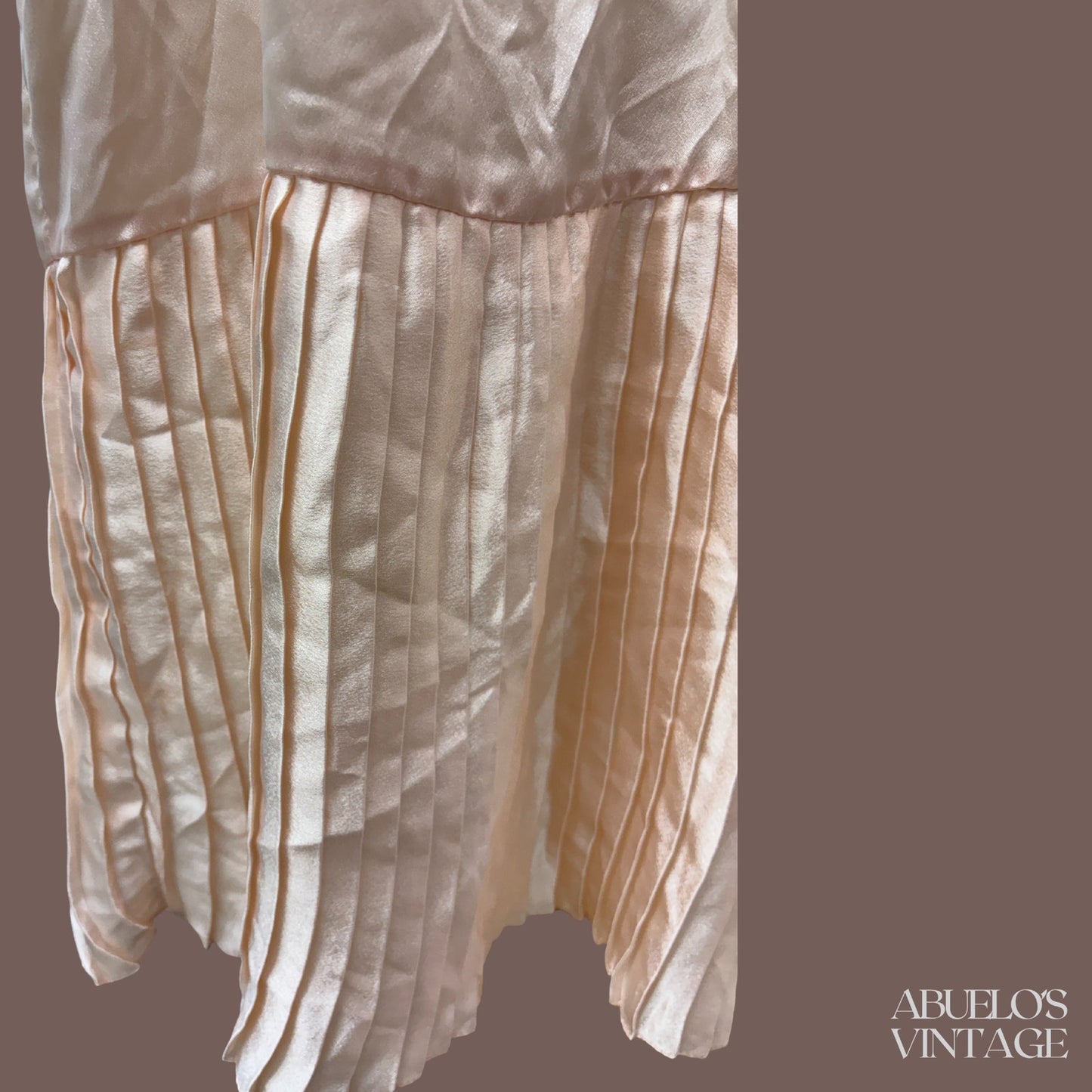 Vintage Scott McClintock Satin Slip Dress – 90s Romantic