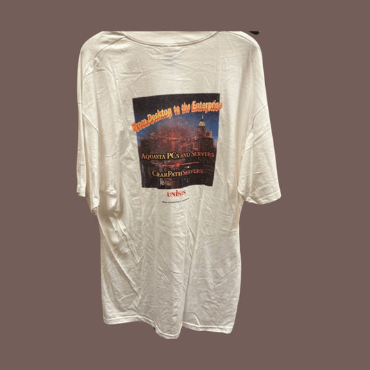 Vintage Hanes Unisys Graphic T-Shirt – 90s Techcore Classic