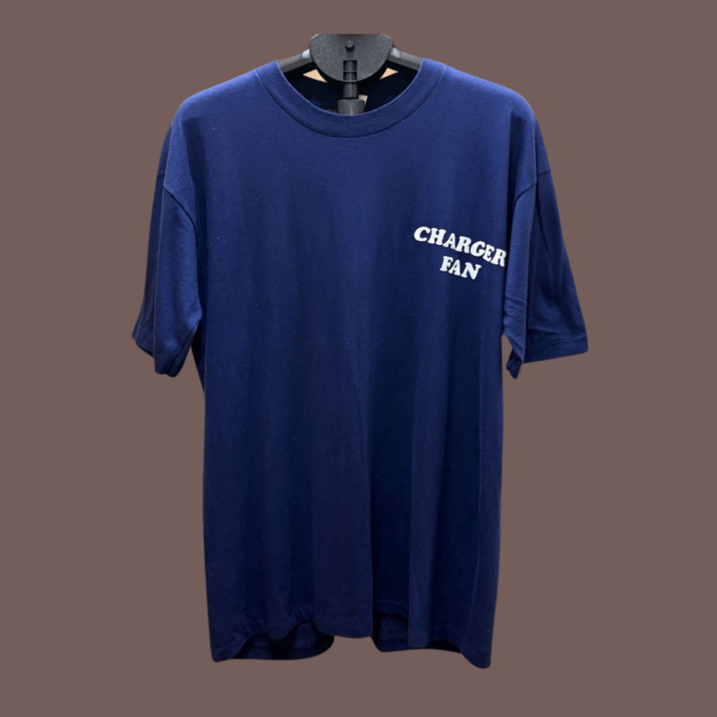 Vintage Belton Charger Fan Tee – 80s San Diego Chargers Graphic