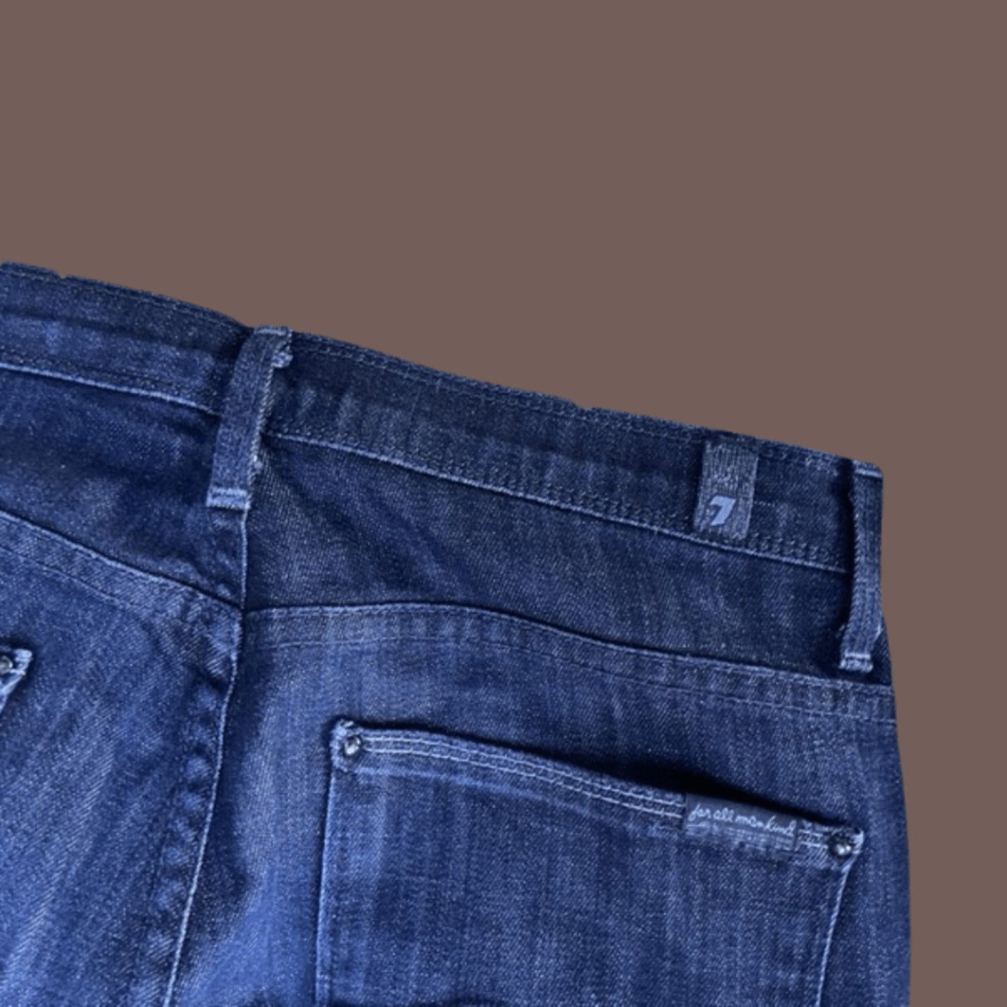 Vintage 7 For All Mankind Bellbottom Jeans – Y2K Flare Denim