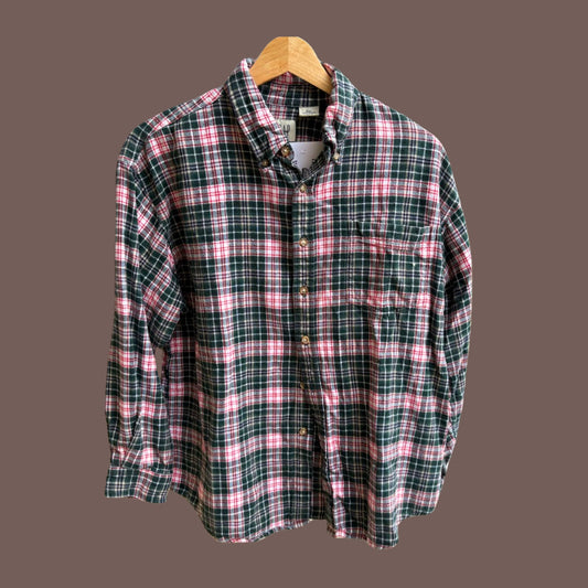 Vintage GAP Plaid Flannel Shirt – 90s Normcore Staple