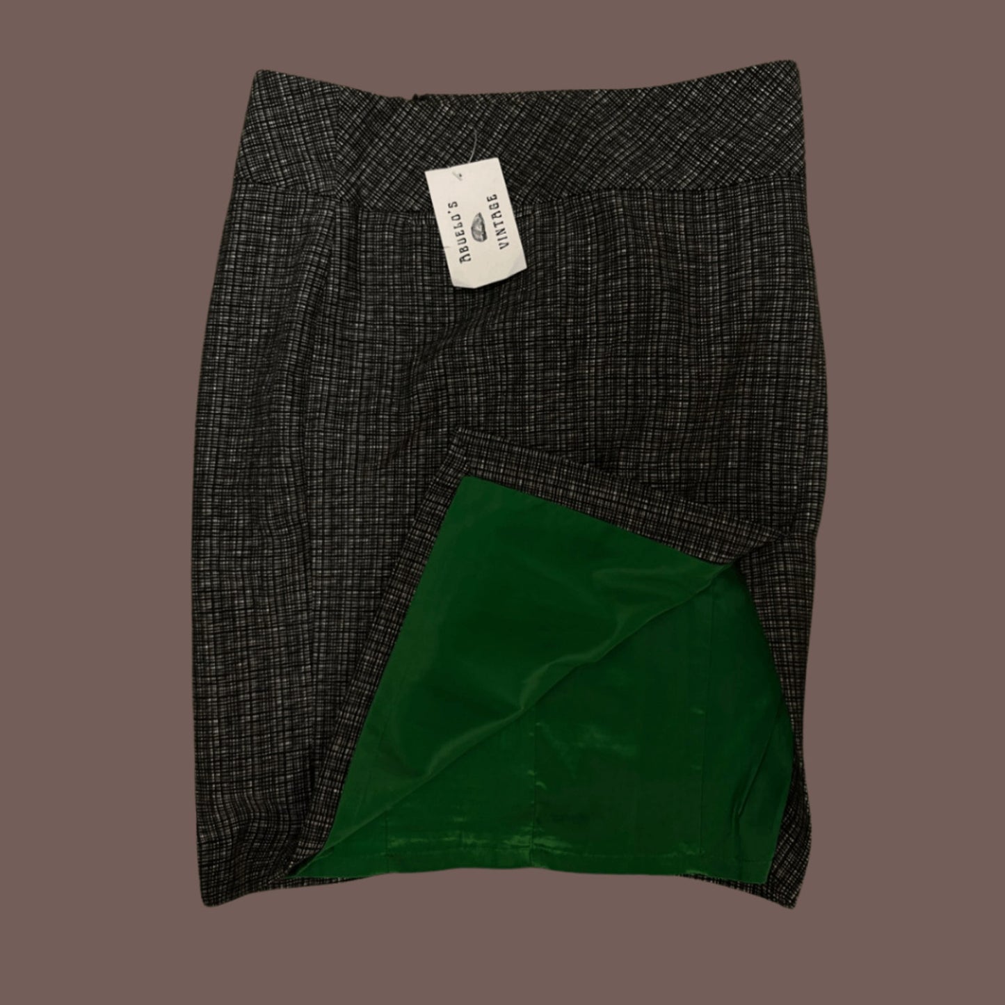 Vintage Express Design Studio Plaid Mini Skirt – Office Siren Vibes