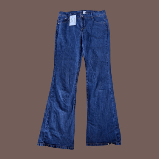 Vintage Charter Club Studded Flare Jeans – Y2K Retro Glam