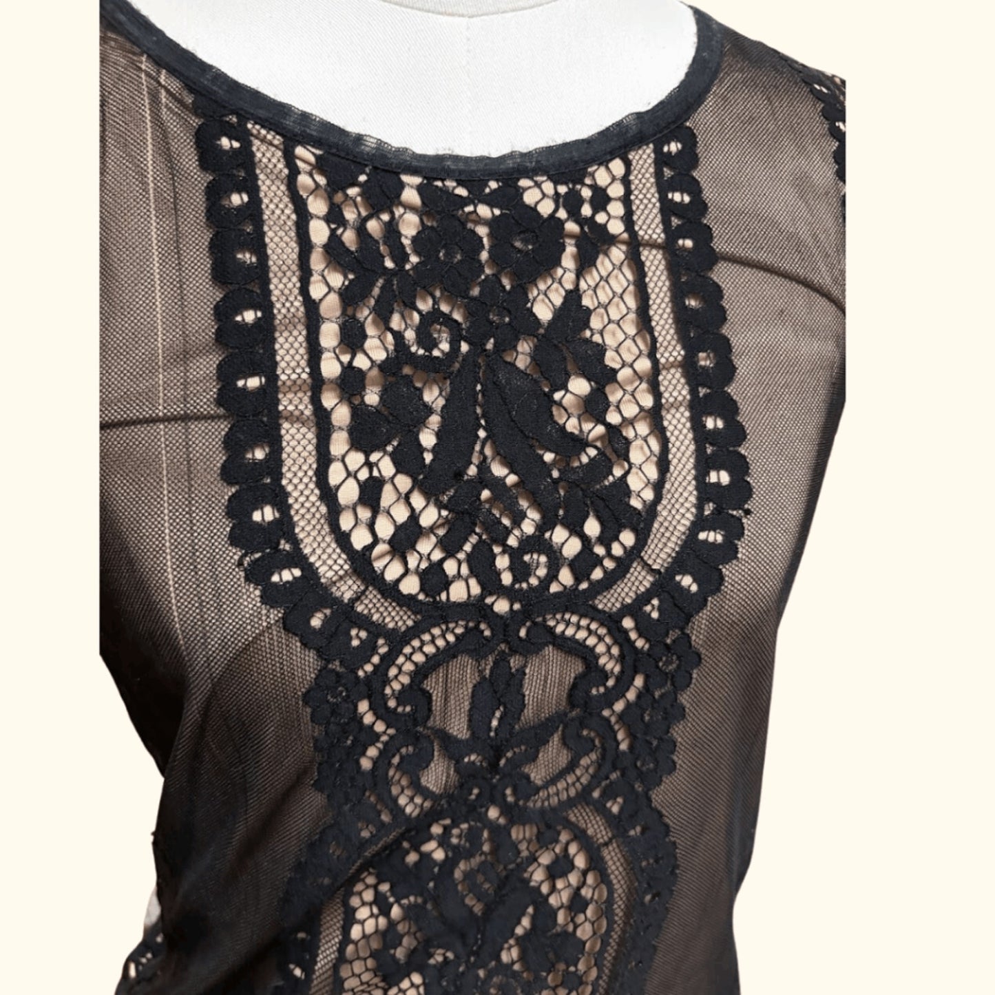Vintage Max Studio Lace Tank Top – Y2K Indie Sleaze