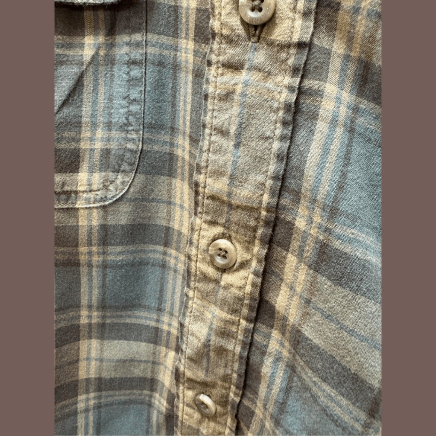 Vintage Red Head Green Plaid Button-Up Shirt – Rustic Workwear