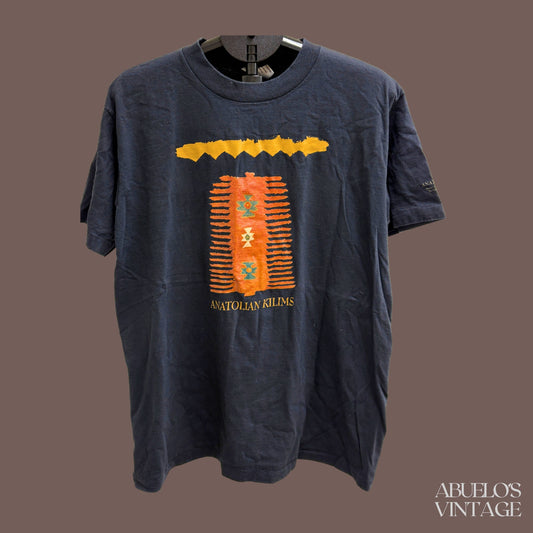 Vintage Anatolian Kilims Graphic T-Shirt – 90s Cultural Art