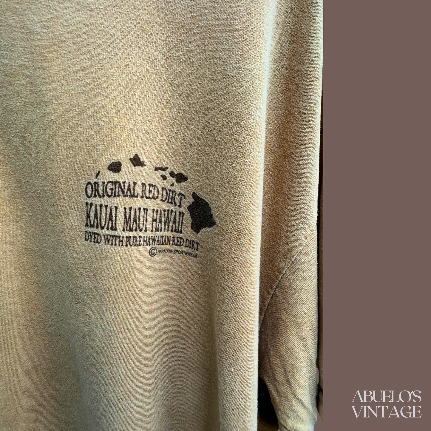 Vintage Kauai Maui Hawaii Red Dirt Graphic Tee – Island Souvenir