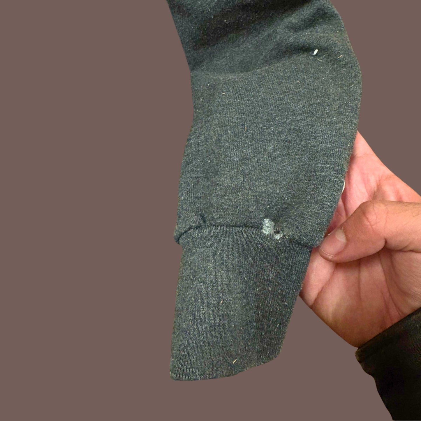 Vintage Champion Washington State Men’s Charcoal Collegiate Hoodie Size L