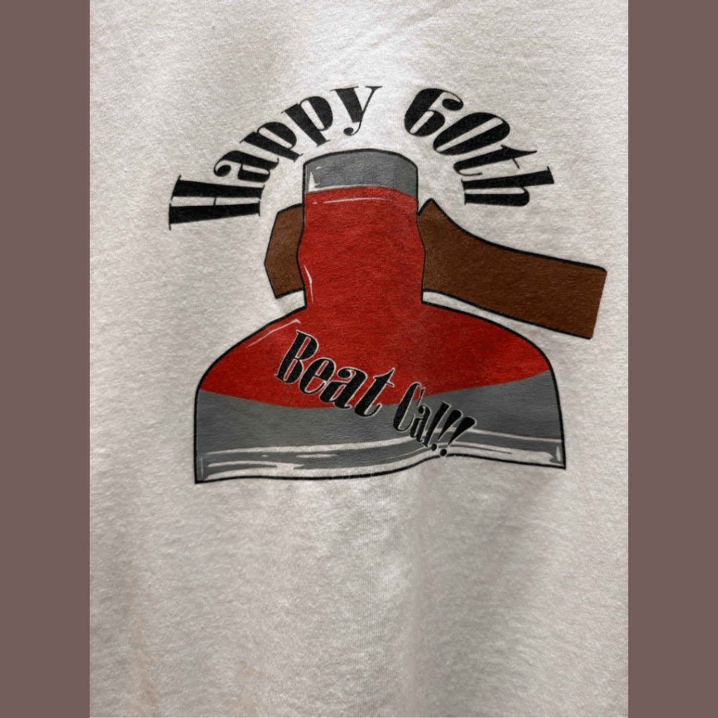 Vintage Anvil “Beat Cal” Graphic Tee – 2000s Rivalry Collectible