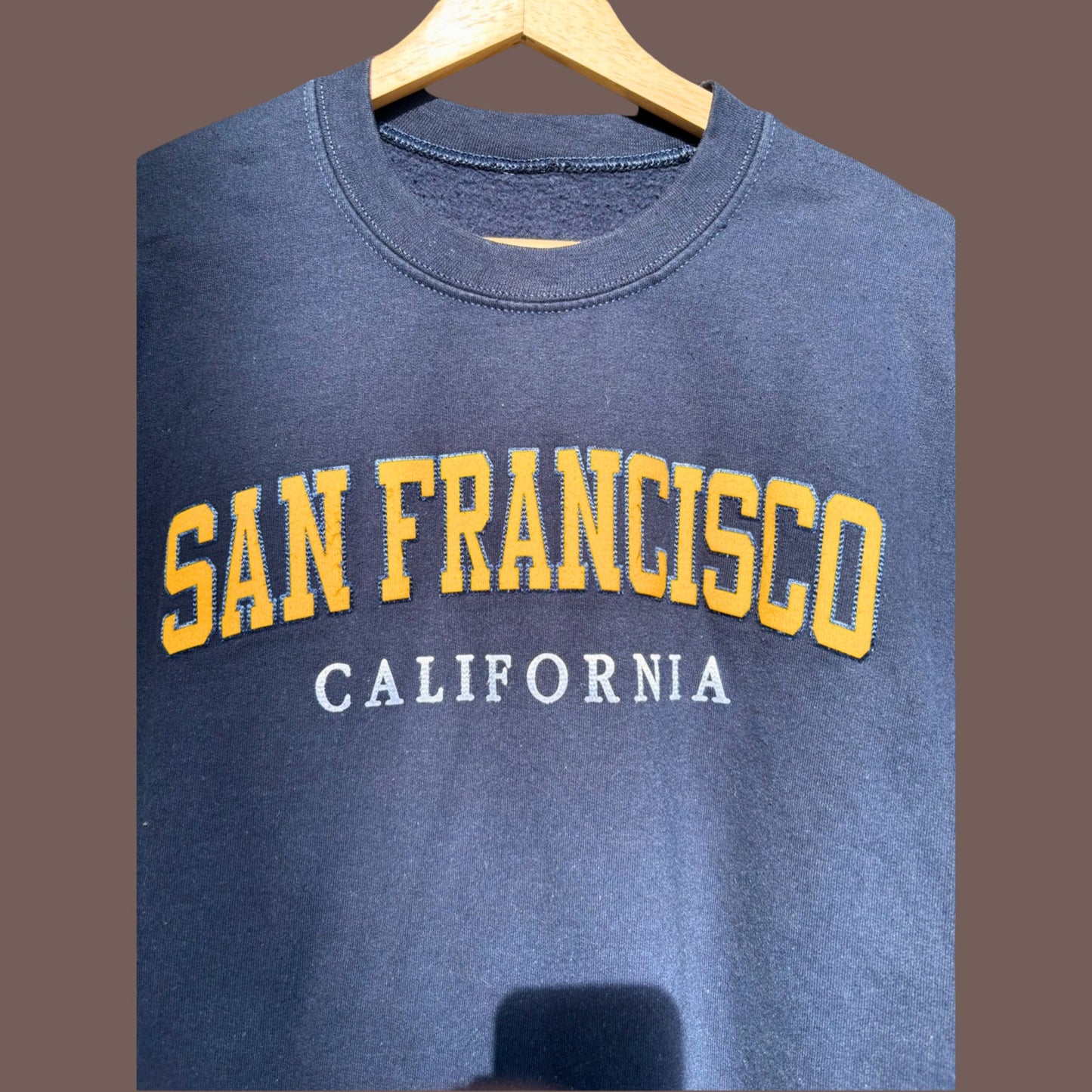 Vintage San Francisco College Crewneck – California Coastal Prep