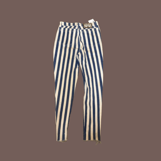 Vintage Jacko Jean Striped Slim Jeans – 90s Beetlejuice Energy