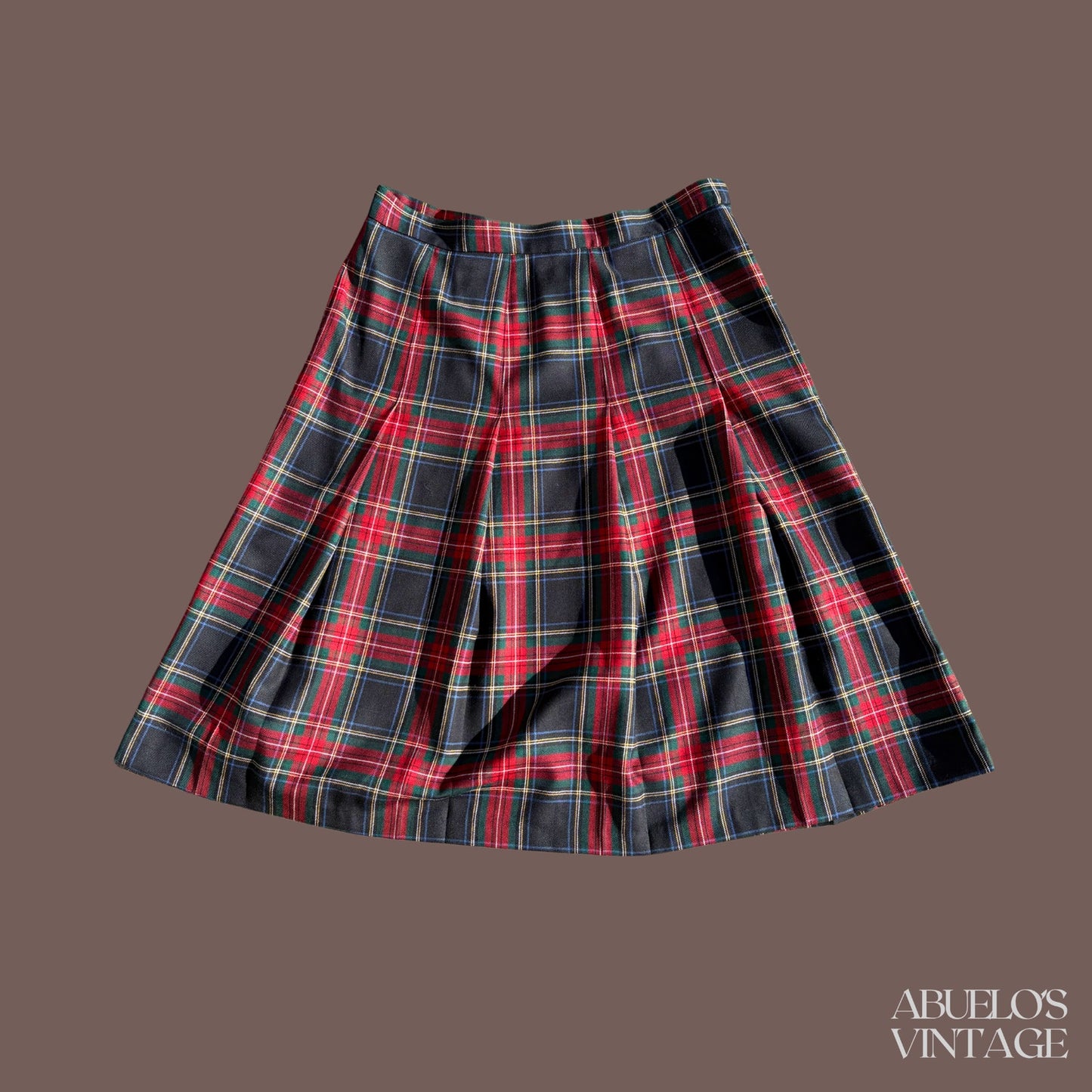 Vintage Pendleton Wool Plaid A-Line Skirt – Heritage Prep