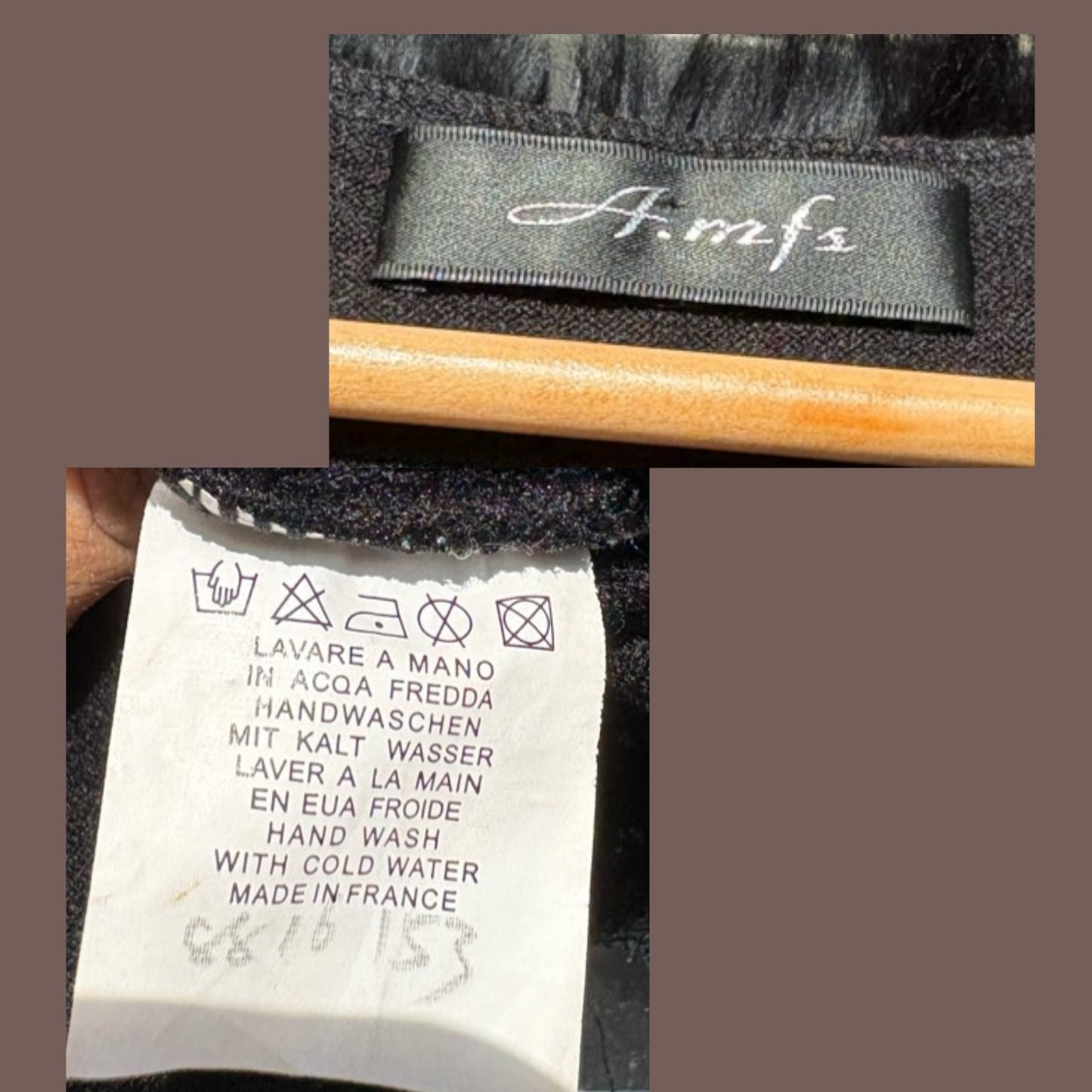 Vintage A.mfs Lace-Up Knit Top – Gothic Coquette Made in France