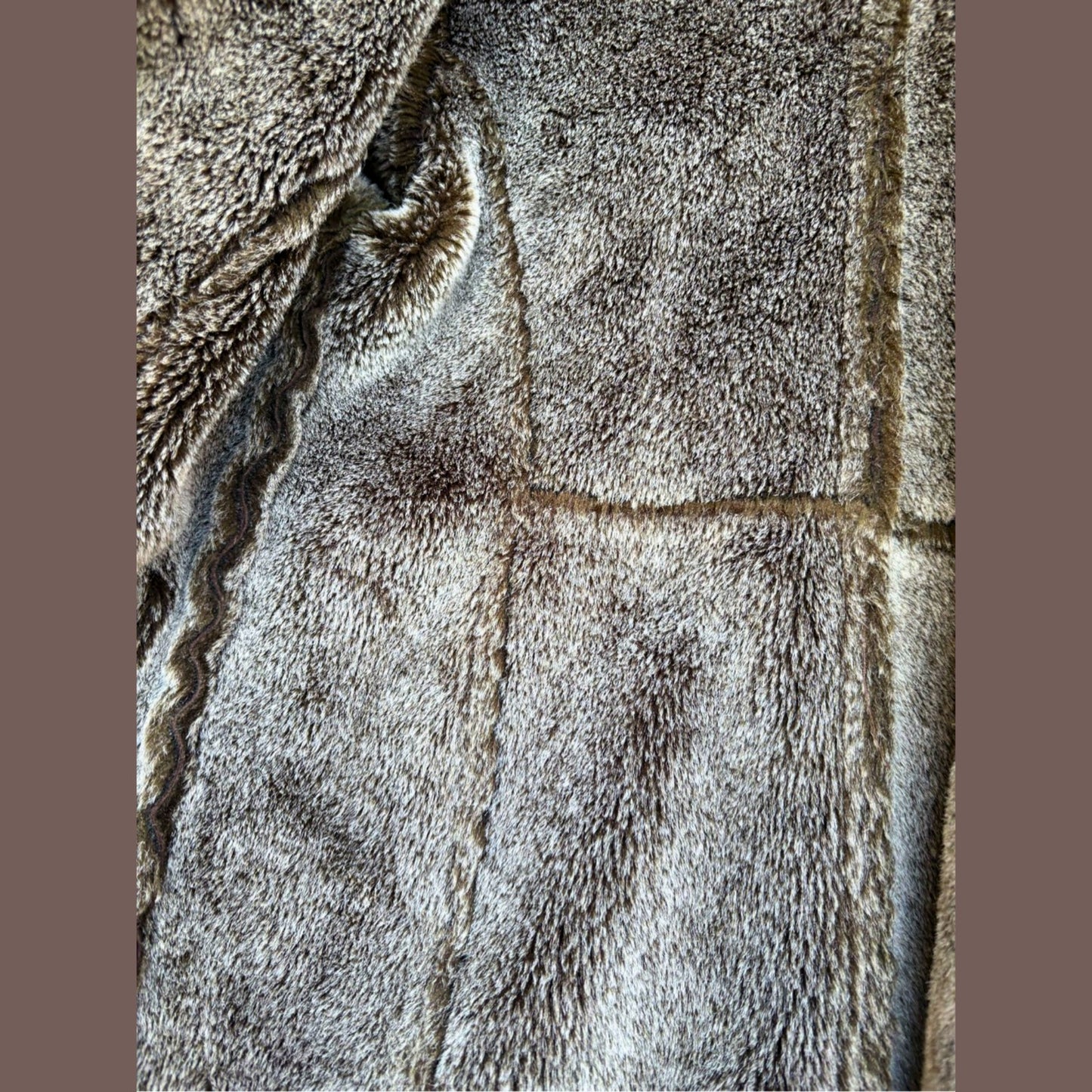 Vintage Cherokee Faux Shearling Coat – 90s Winter Staple