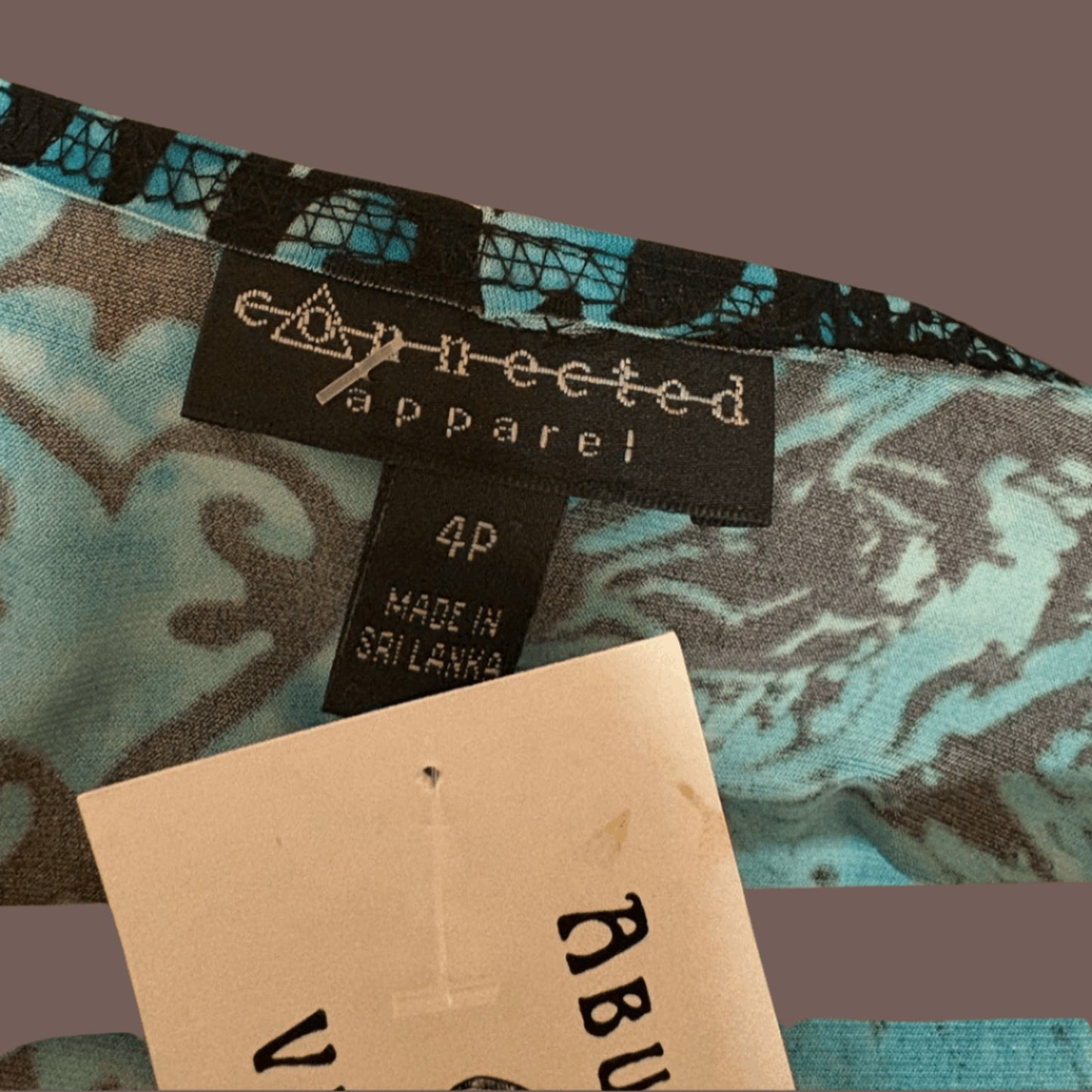 Vintage Connected Apparel Paisley Dress – Y2K Fit & Flare