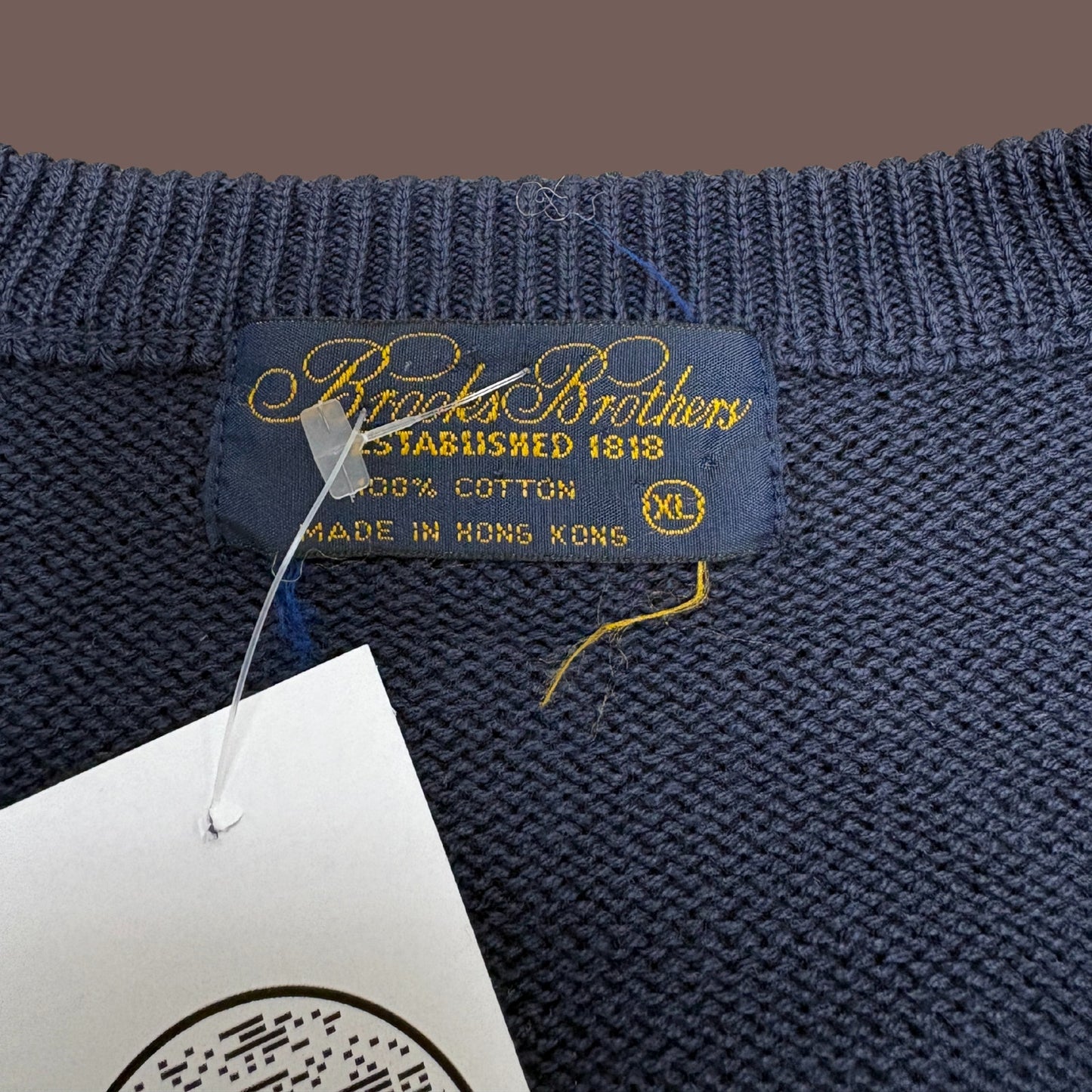 Vintage Brooks Brothers Argyle Knit Sweater – 90s Preppy Classic