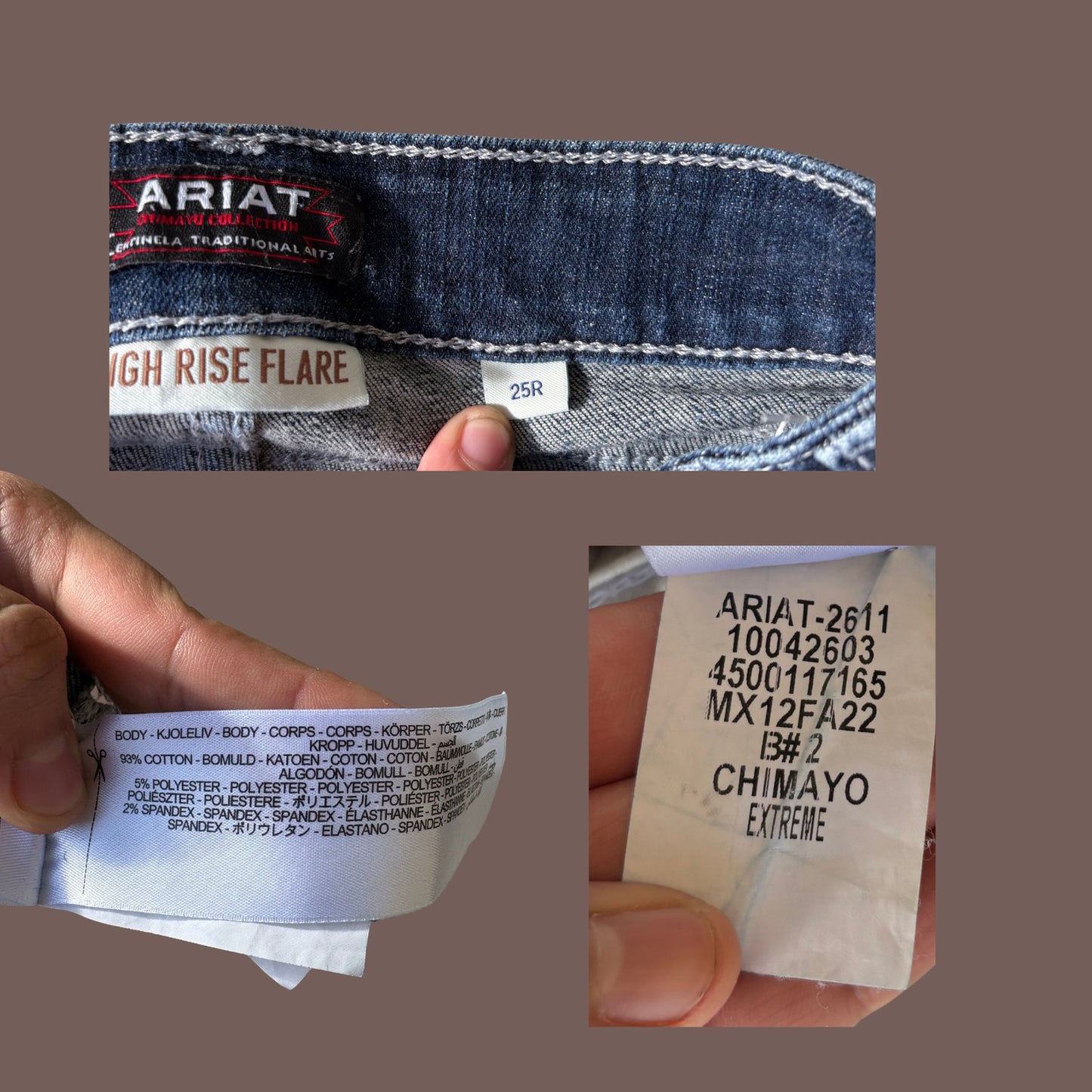 Vintage Ariat Chimayo Flare Jeans – Western Boho Denim