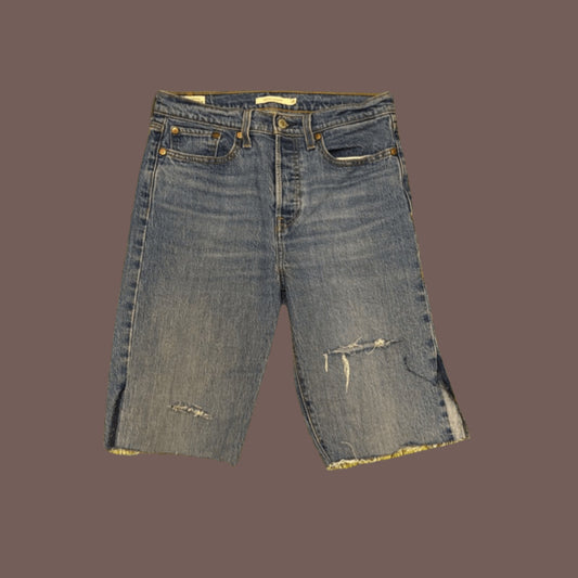Vintage Levi’s Premium Wedgie Shorts – Raw Hem Custom Crop