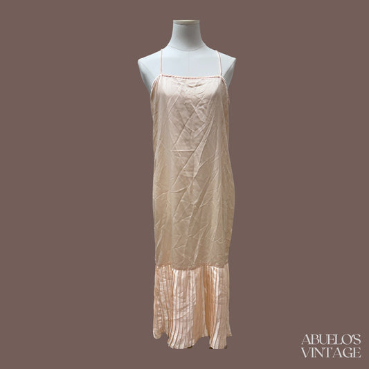 Vintage Scott McClintock Satin Slip Dress – 90s Romantic