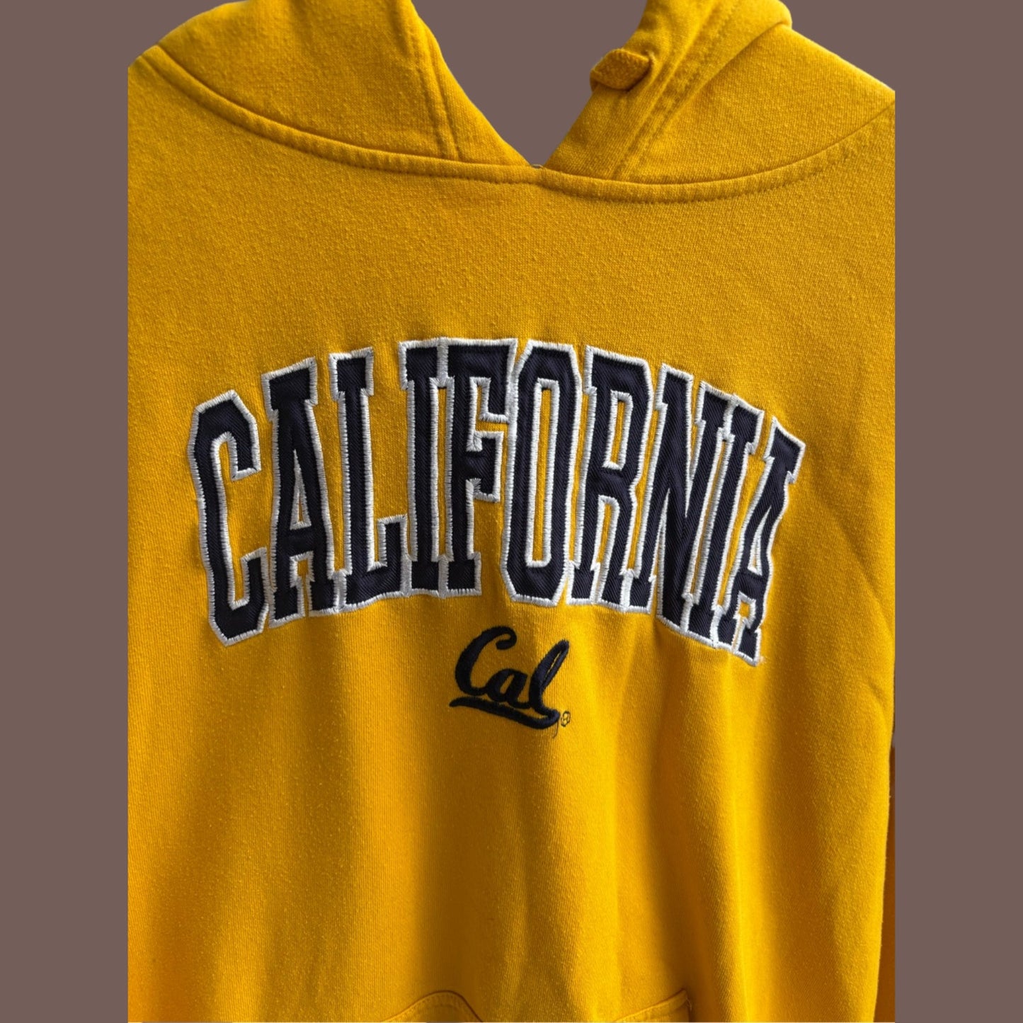 Vintage Cal Golden Bears Hoodie – Yellow Collegiate Streetwear