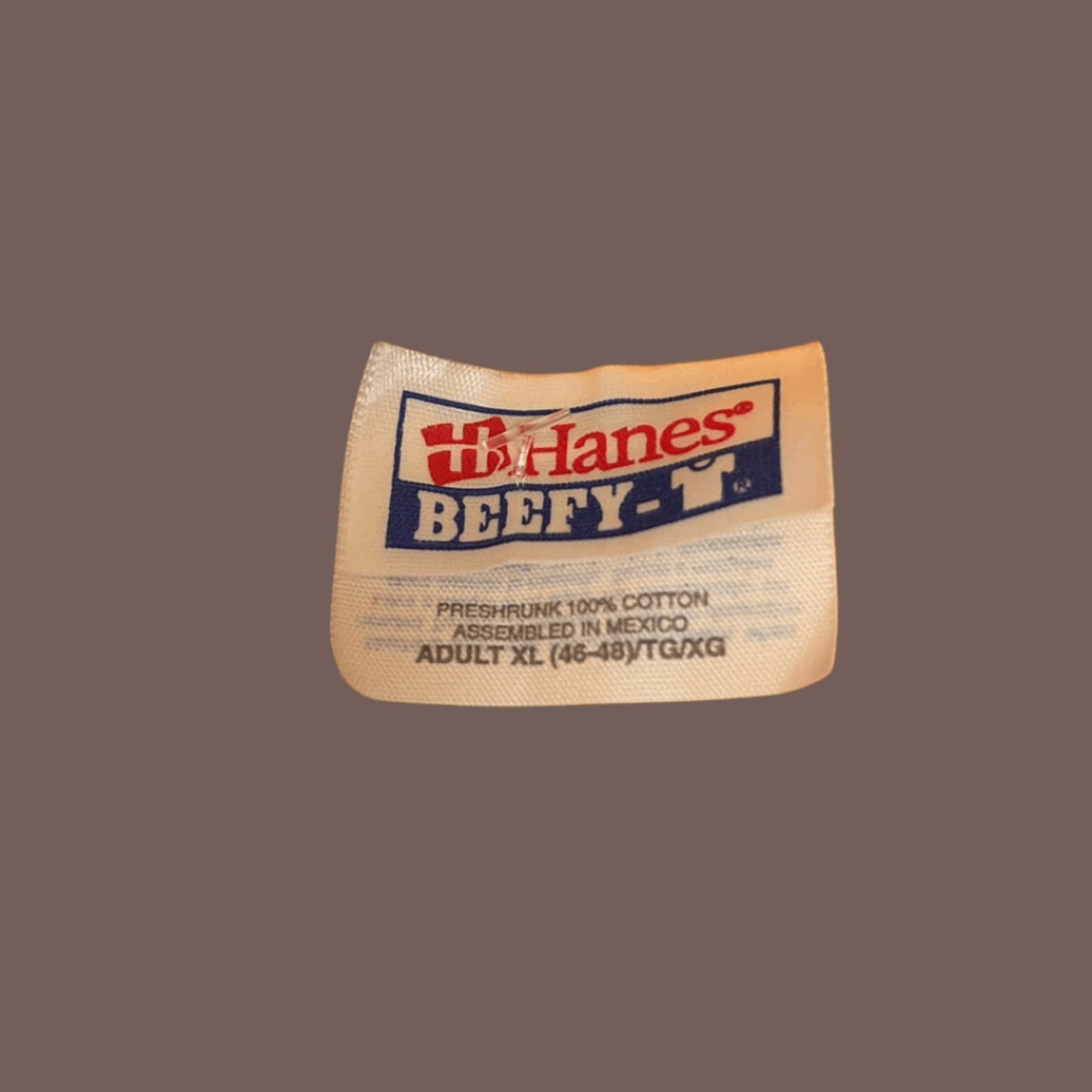 Vintage UCSB Lacrosse Tee – 90s Hanes Beefy‑T Yellow XL