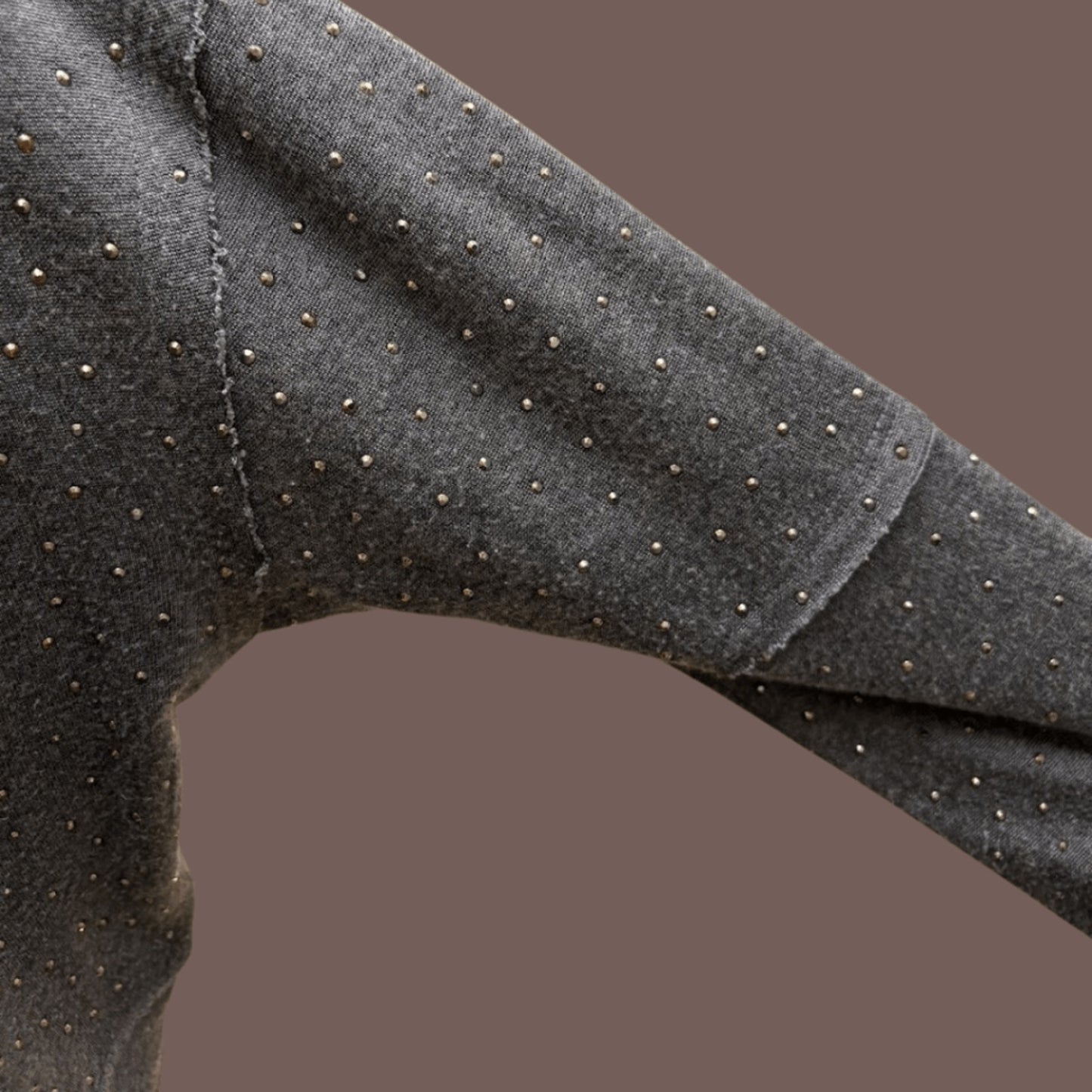 Vintage Alice + Olivia Studded Modal Pullover – 2010s Luxe Basic