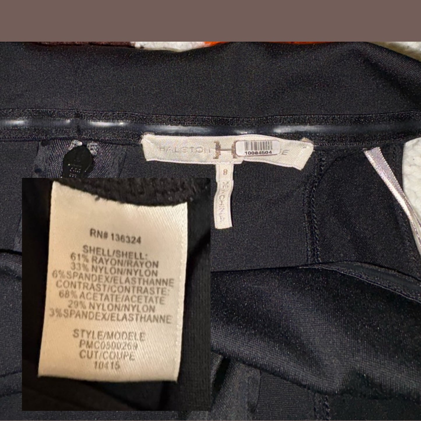 Vintage Halston Heritage Black Cocktail Dress – Y2K Minimalist Glam