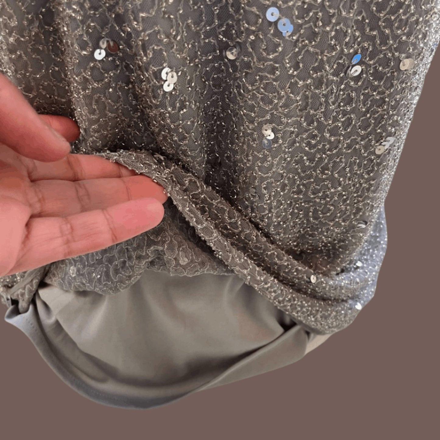 Vintage Marina Beaded Sequin Tank Top – 90s Minimal Glam