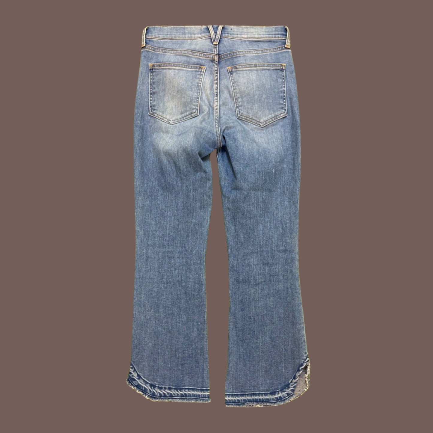 Veronica Beard Carolyn Baby Boot Jeans – High Rise Beach Wash Denim