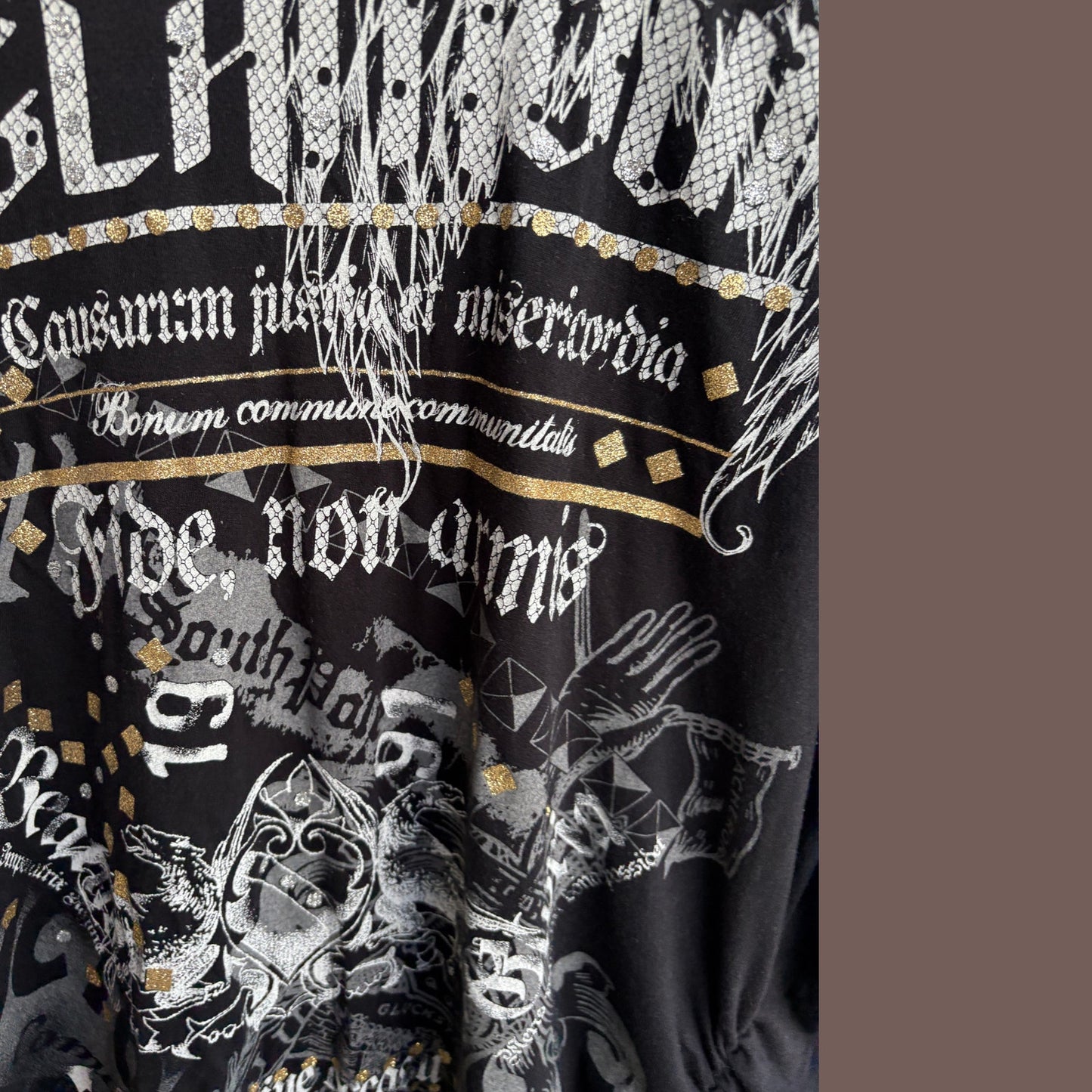 Vintage Southpole Graphic Tunic Tee – Y2K Mall Goth