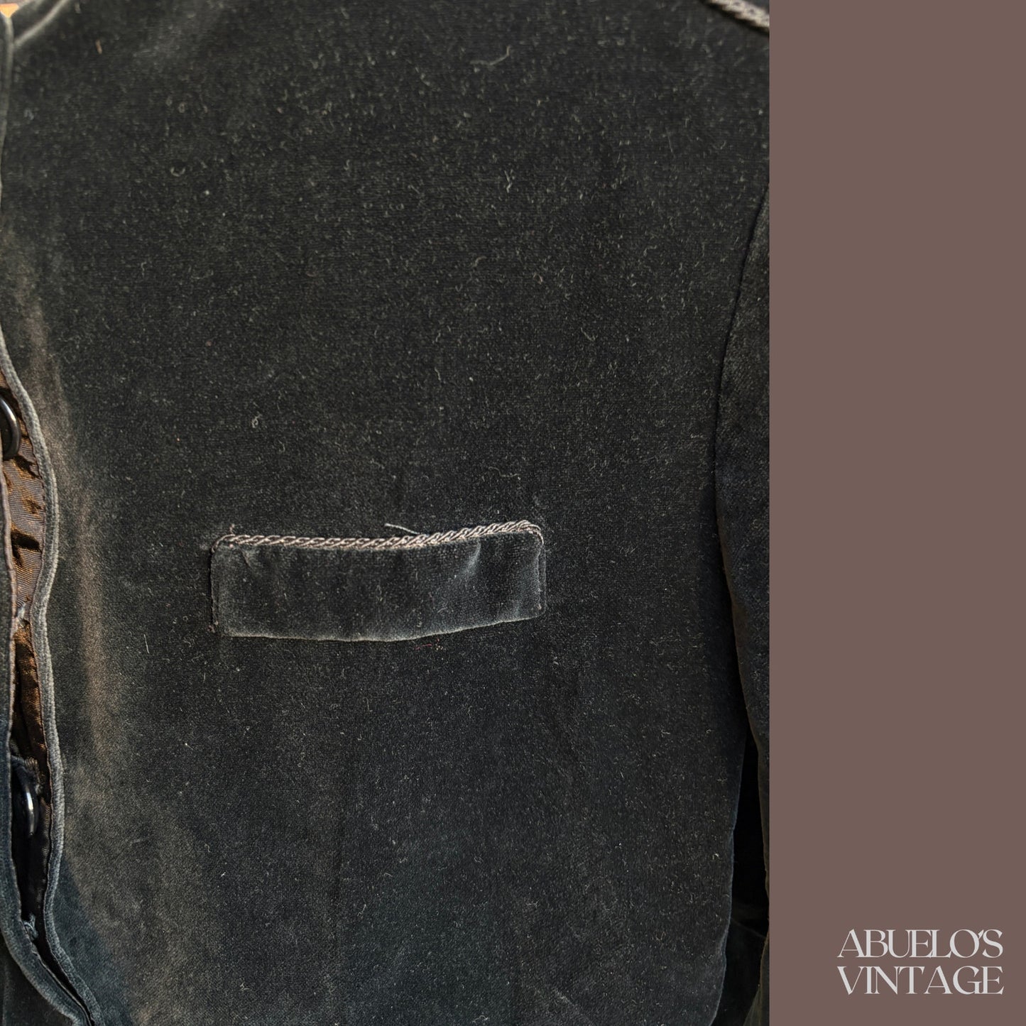 Vintage I. Magnin Velvet Blazer Jacket – Minimalist Evening
