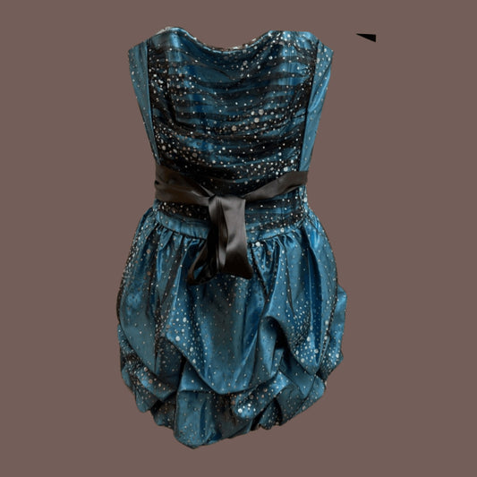 Vintage Jessica McClintock Glitter Prom Dress – Y2K Glamcore