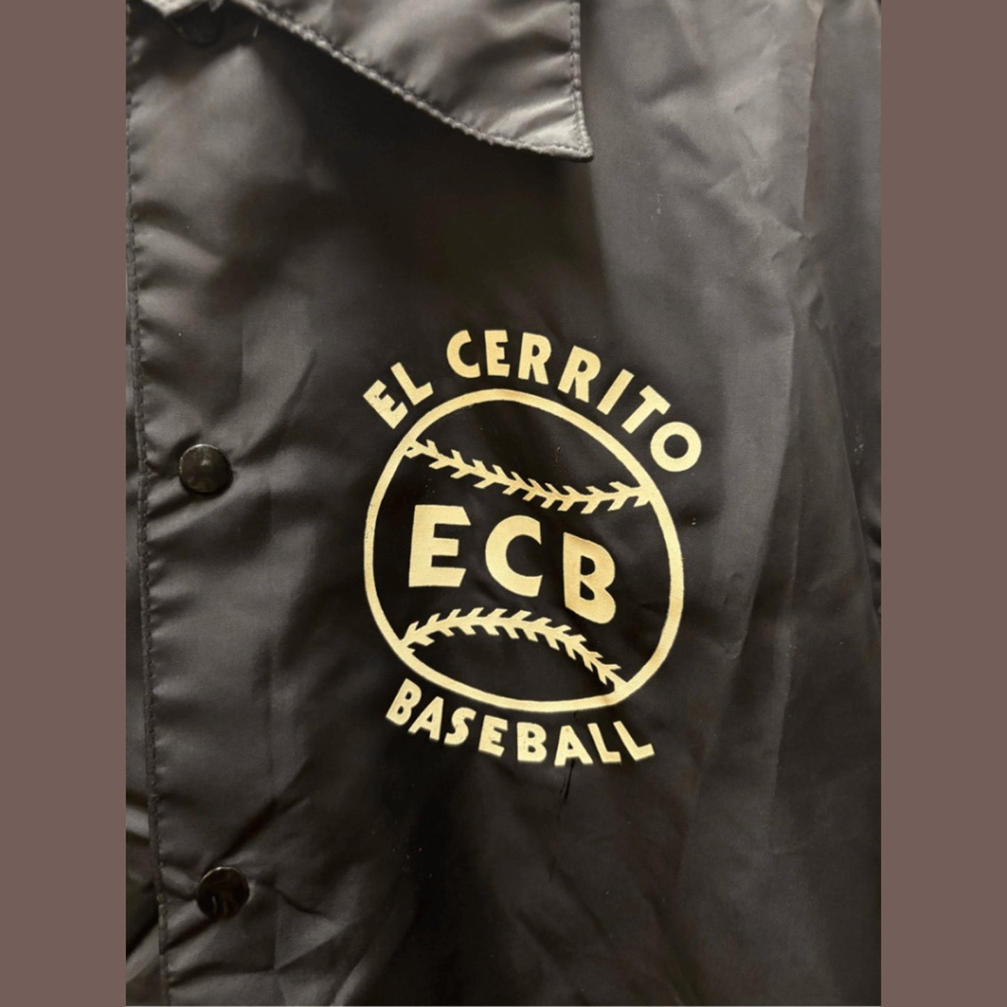 Vintage Pla-Jac El Cerrito Baseball Coach Jacket – 1960s Dugout Americana