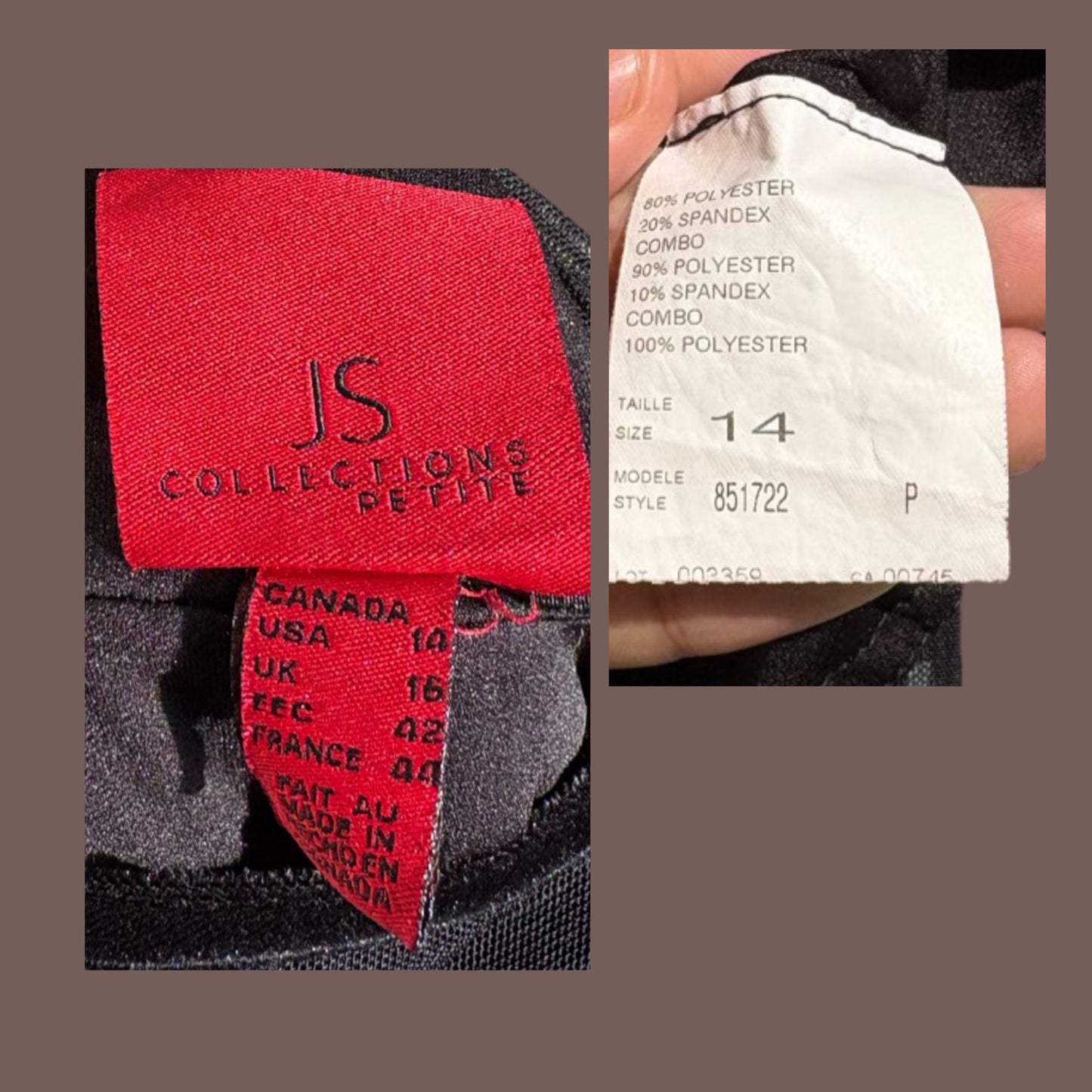 Vintage JS Collections Sheer Velvet Mesh Top – 2000s Romantic Glam