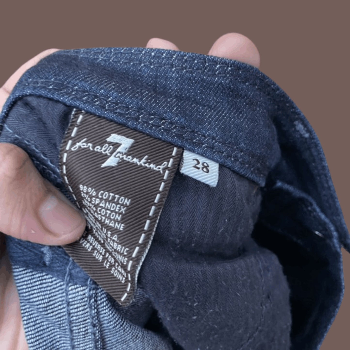 Vintage 7 For All Mankind Bellbottom Jeans – Y2K Flare Denim