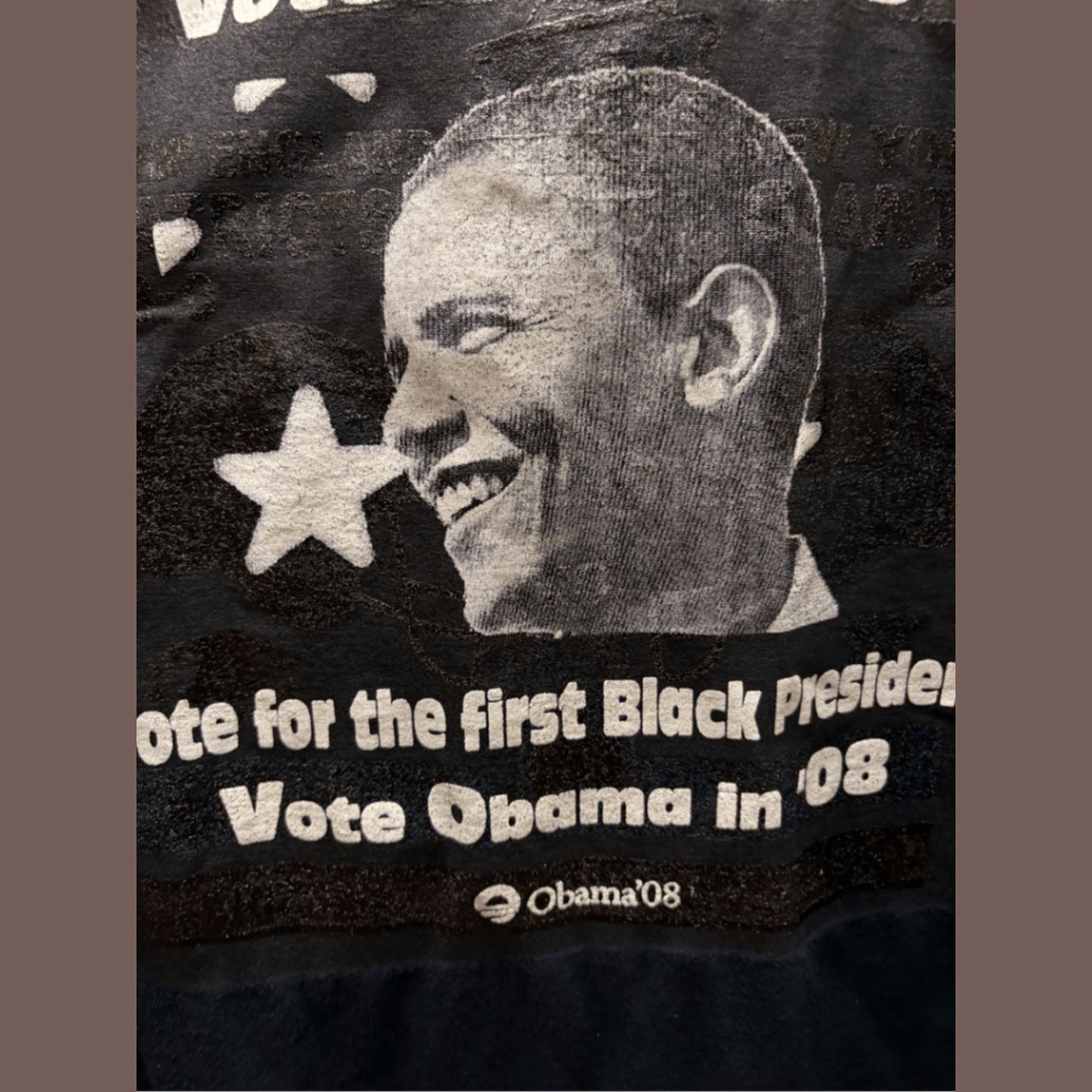 Vintage Obama 2008 Campaign T-Shirt – Political History Tee
