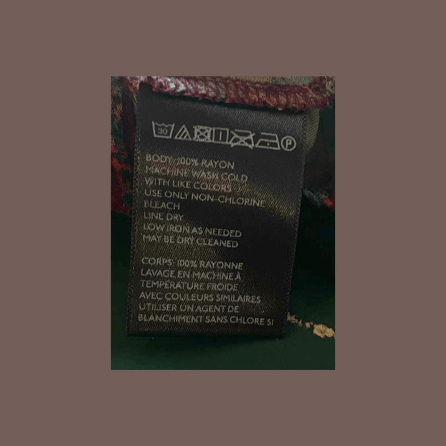 Vintage Silence + Noise Abstract Rayon Tank – 2010s Indie Darling